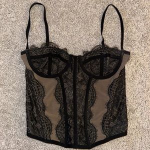 black urban outfitters corset